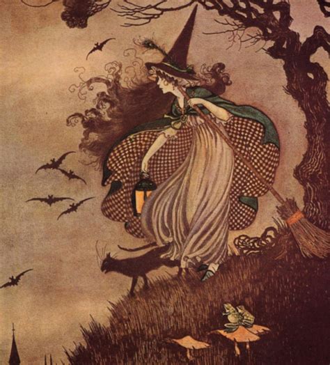 Journeying through Ida Rentoul Outhwaite's Witch Collection
